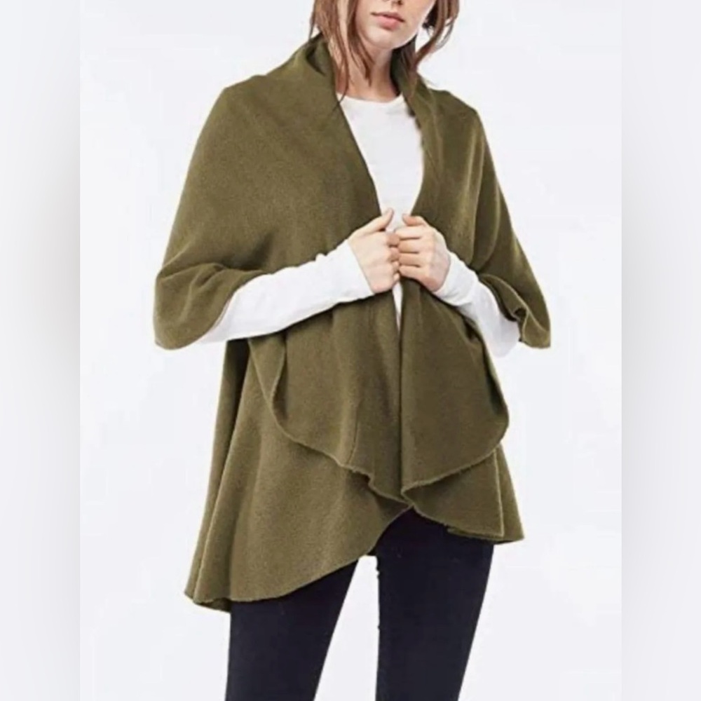 Anthropologie Moth Shawl Vest